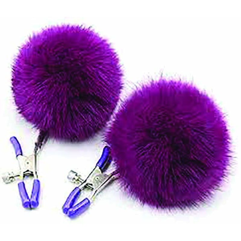 Sexy AF Clamp Couture Puff Balls - Purple